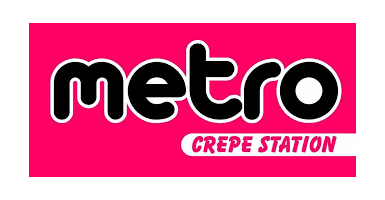 Metro Crepe Station Logo