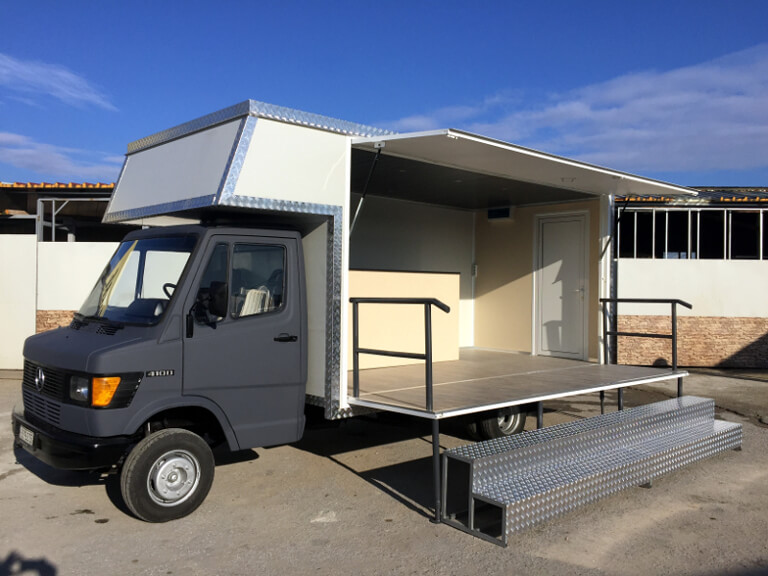 Camión ambulante food truck para venta ambulante - CL-25