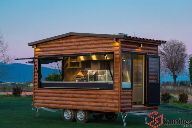 Прицепные передвижные закусочные: Традиционная